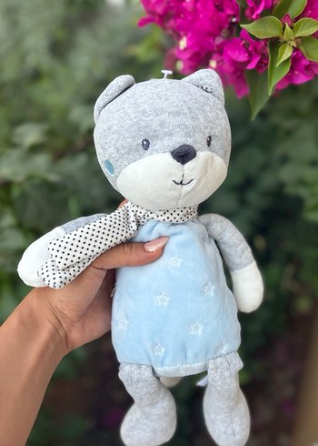 Gri Peluş Ayıcık Oyuncak - Görsel 2