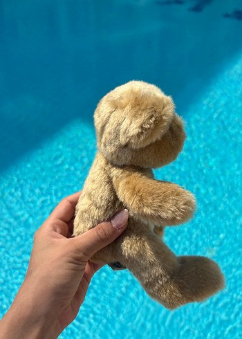 Pastel Kahverengi Peluş Ayıcık - Görsel 3