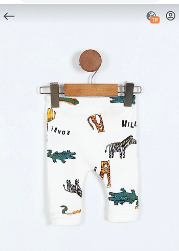 Bebek Erkek Zebra Desenli 2'li Takım - Görsel 2