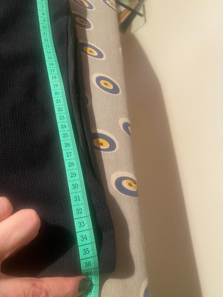 Siyah Düz Mini etek - Görsel 5