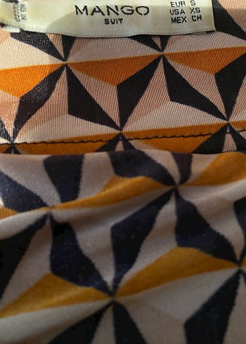 Bohem Uzun Kollu Kahverengi Desenli Elbise - Görsel 4