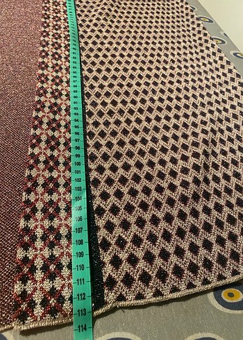 Uzun Kahverengi Desenli Bohem Kadın Hırka - Görsel 5