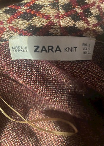 Uzun Kahverengi Desenli Bohem Kadın Hırka - Görsel 4