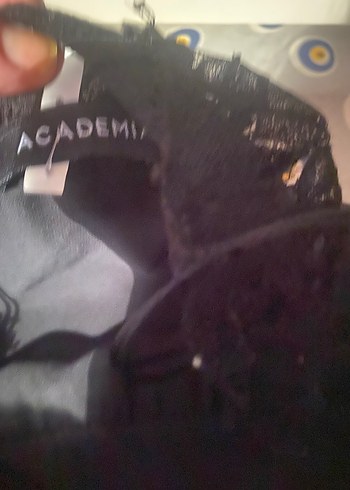 Siyah Straplez Uzun Gotik Elbise - Görsel 5