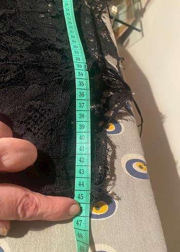 Siyah Straplez Uzun Gotik Elbise - Görsel 6