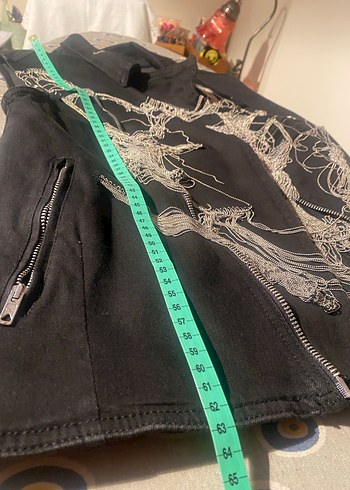 Zincir detaylı yelek - Görsel 6