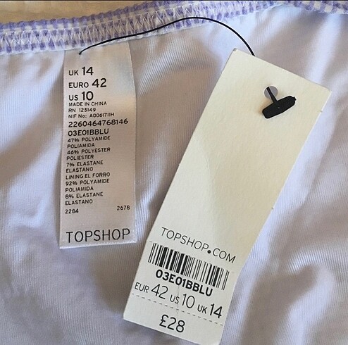 xl Beden Kareli bikini