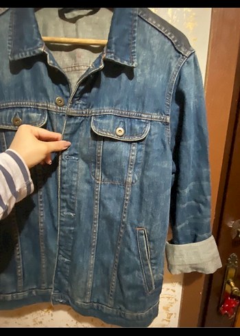 Özel Tasarım Frida Kahlo Kadın Denim Ceket - Görsel 3