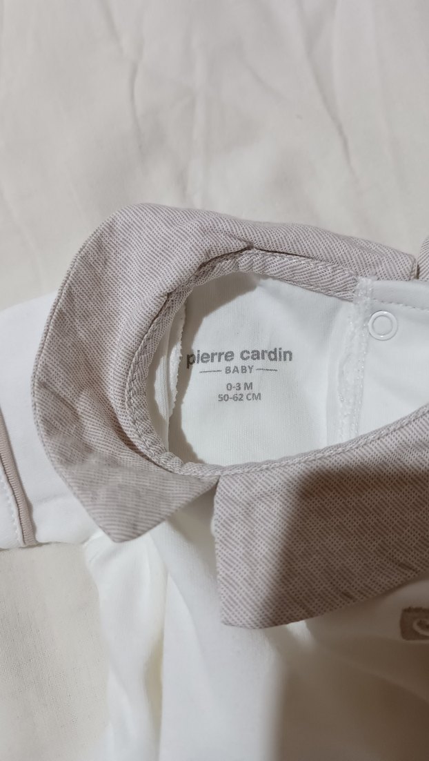 Beyaz Kısa Kollu Düğmeli Hamile Gömleği - Görsel 3