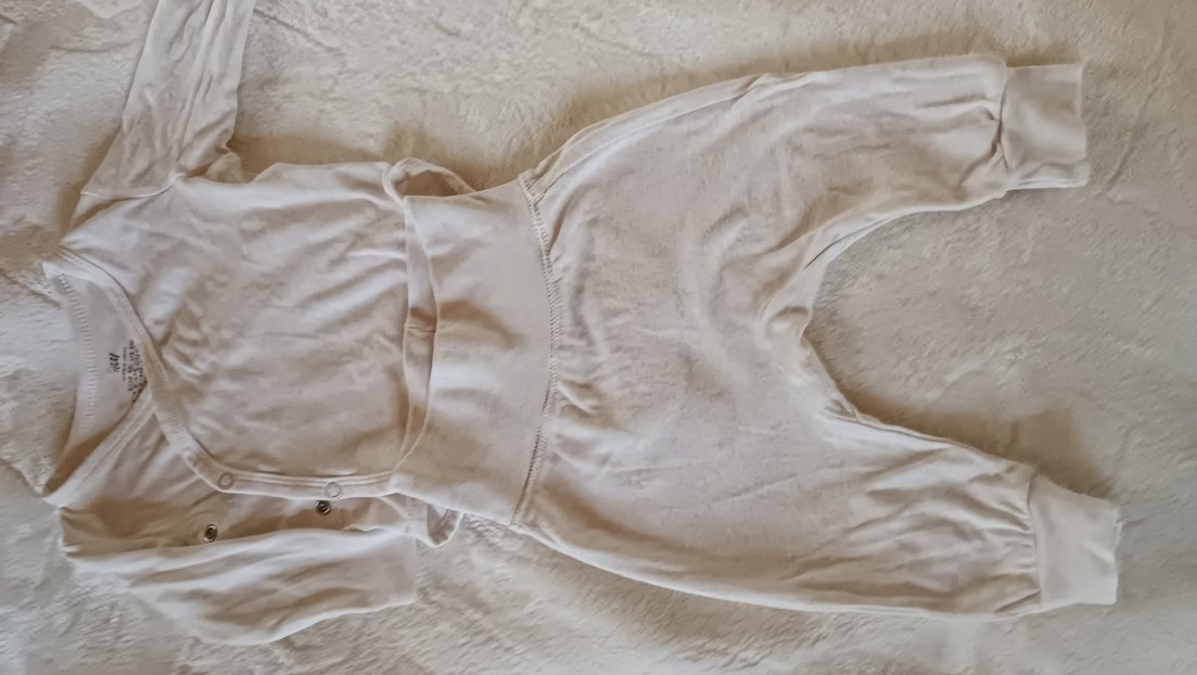 Beyaz bebek takım - Görsel 2