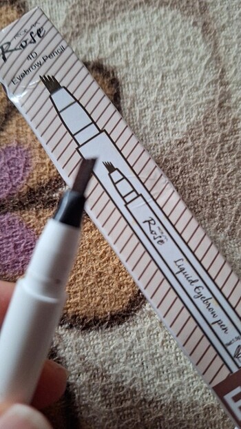 Eyebrow pencil 4D kaş kalemi  - Görsel 5