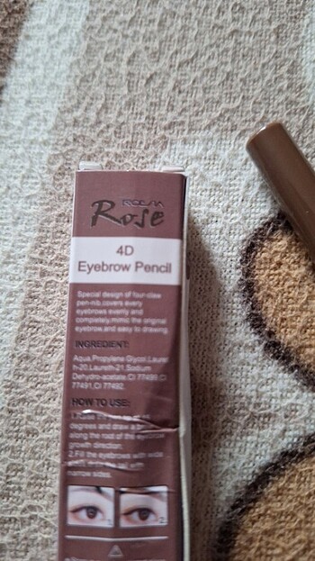 Eyebrow pencil 4D kaş kalemi  - Görsel 10