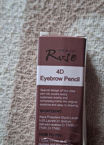 Eyebrow pencil 4D kaş kalemi  - Görsel 12
