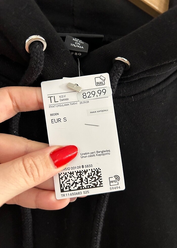 HM UNISEX SWEATSHIRT - Görsel 2