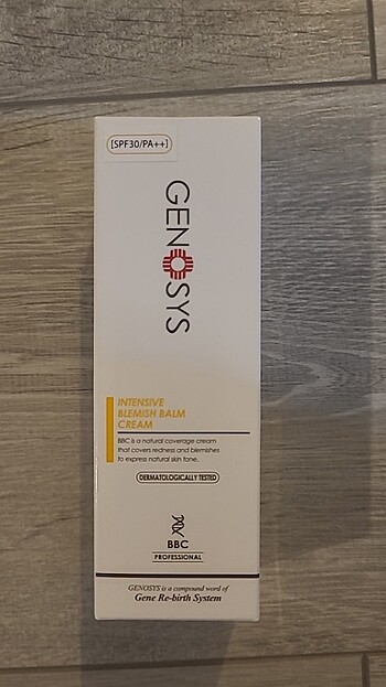 Genosys güneş kremi