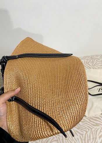 Beden zara hasır çanta
