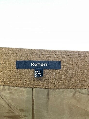 42 Beden çeşitli Renk Koton Mini Etek %70 İndirimli.