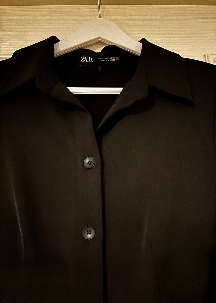 Zara siyah elbise - Görsel 5