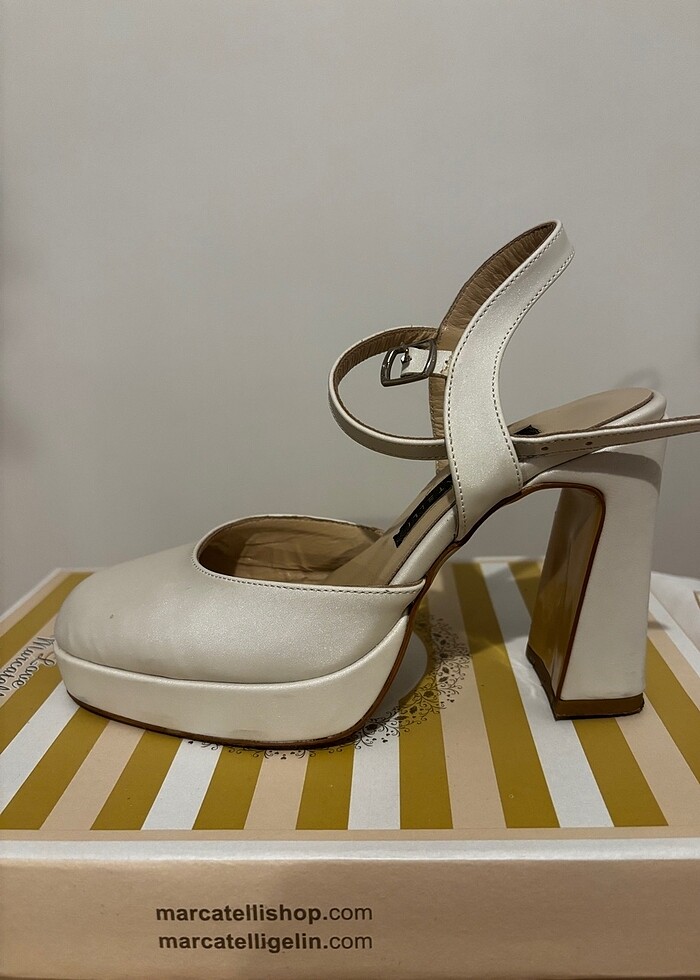 Marcatelli gelin ayakkabısı - Görsel 3