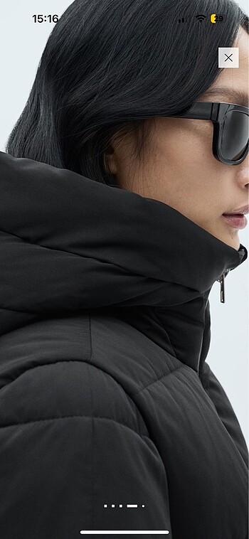 Mango şişme mont - Görsel 3