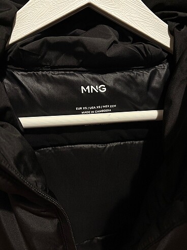 Mango şişme mont - Görsel 8