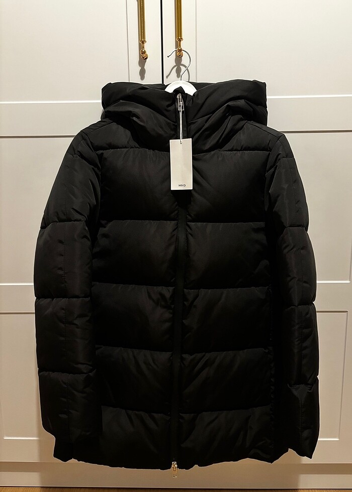 Mango şişme mont - Görsel 4