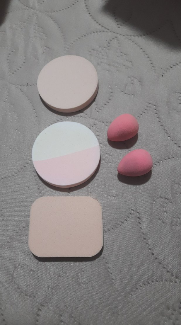 Pastel Pembe Makyaj Süngeri Seti - Görsel 3