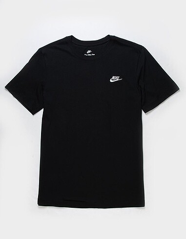 Nike Baskılı Siyah T-shirt