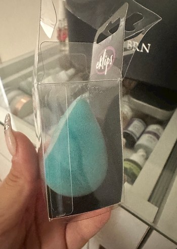 Turkuaz Pastel Makyaj Süngeri - Eklips - Görsel 2