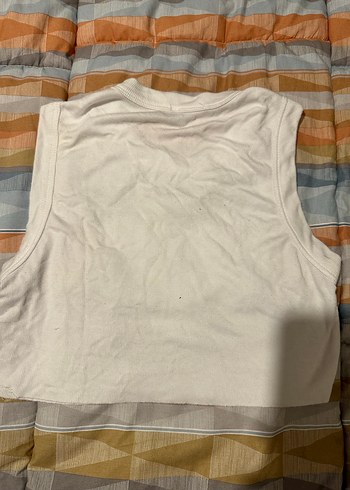 Beyaz Baskılı Atlet - Görsel 4