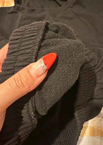 Zara Siyah Kolsuz Crop Top Yüksek Yaka - Görsel 3