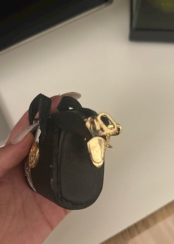 Siyah Fermuarlı Kadın Anahtarlık - Görsel 3