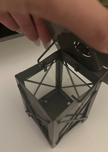 Gri Metal Mumluk - Görsel 4