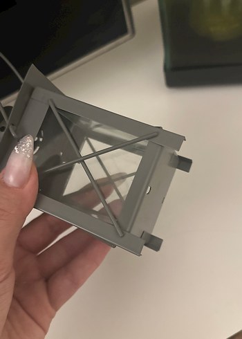 Gri Metal Mumluk - Görsel 6