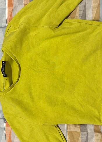 Zara Sarı crop - Görsel 2