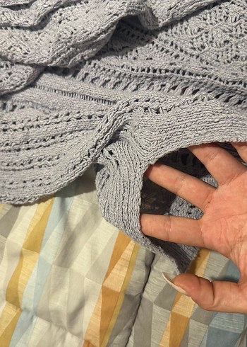 İpekyol Gri V Yaka Örgü Kadın Triko - Görsel 7