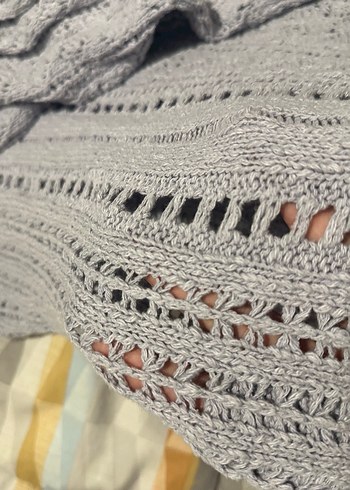 İpekyol Gri V Yaka Örgü Kadın Triko - Görsel 6