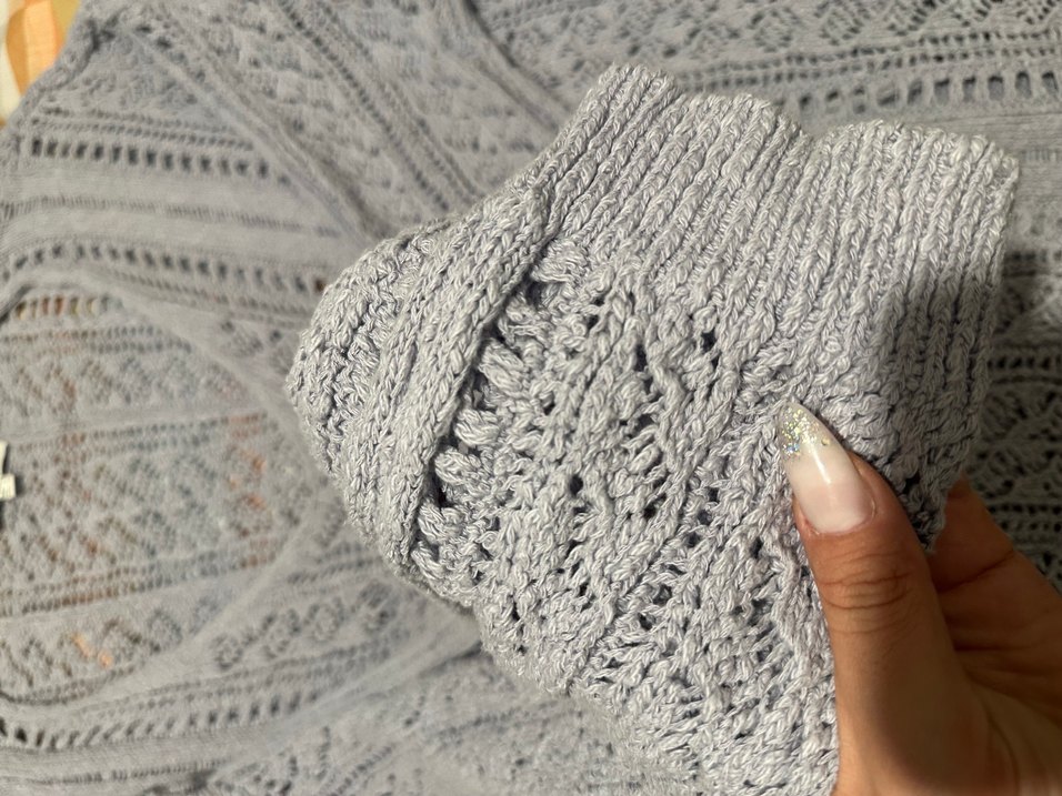 İpekyol Gri V Yaka Örgü Kadın Triko - Görsel 4