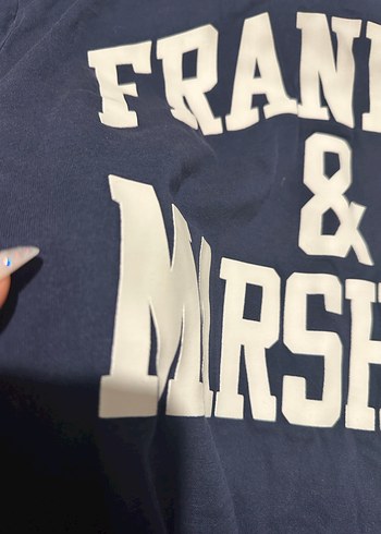 Mavi Franklin & Marshall Baskılı Erkek Sweatshirt - Görsel 3