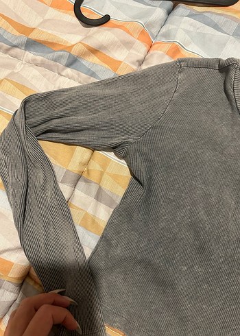 Gri Uzun Kollu - Görsel 3