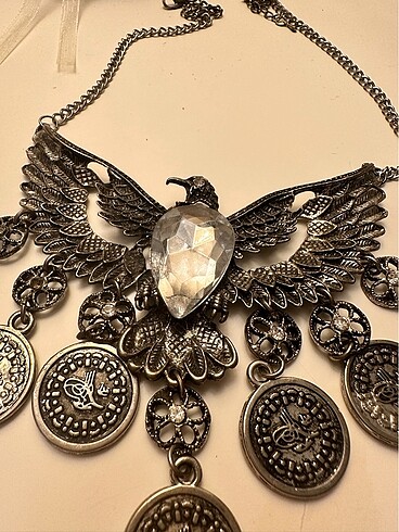 Zara Taşlı turalı kolye