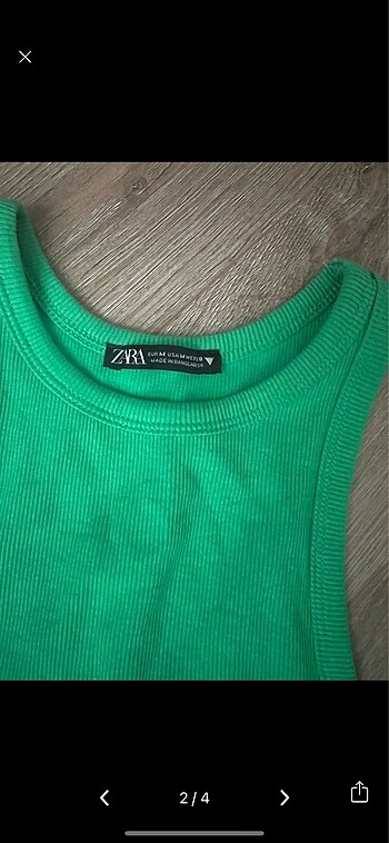 Zara Zara crop atlet