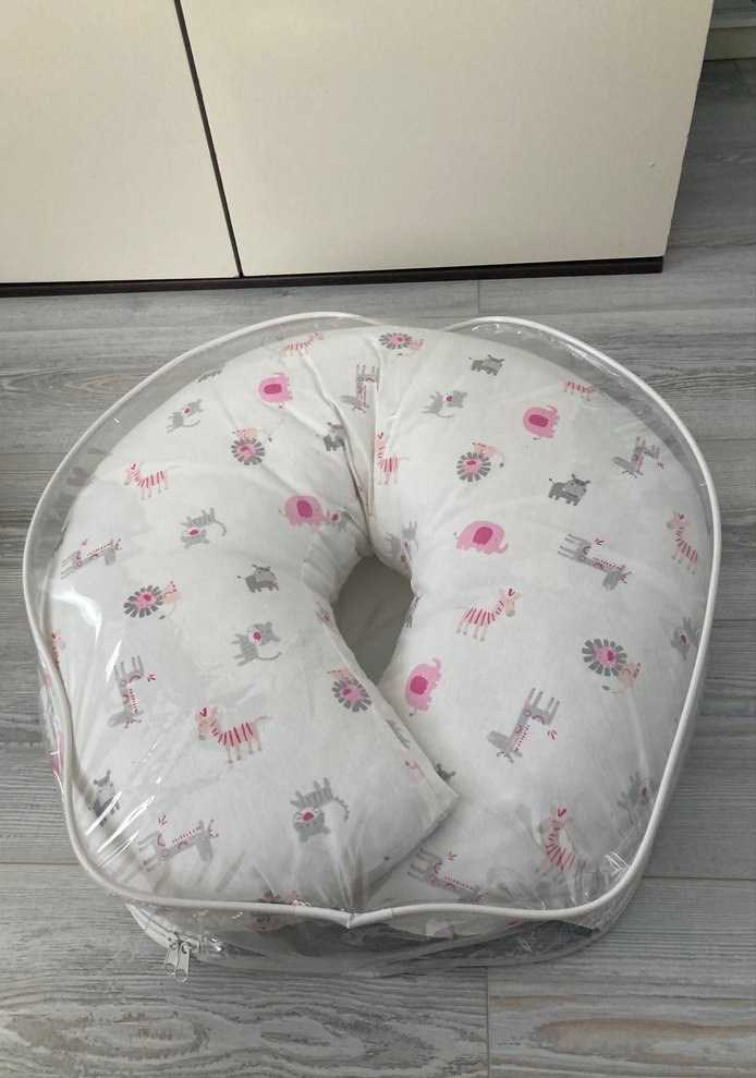 Bebek Destek Minderi - Pastel Desenli - Görsel 2