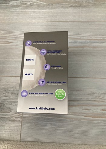 Kraft Jelli Göğüs Pedi 40 Adet Gri - Görsel 2