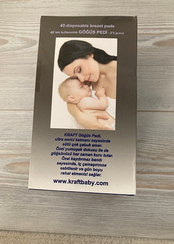 Kraft Jelli Göğüs Pedi 40 Adet Gri - Görsel 3