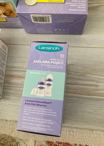 Lansinoh Anne Sütü Saklama Poşeti 50'li - Görsel 2