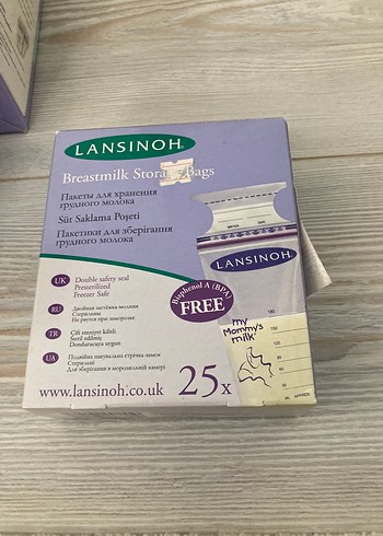 Lansinoh Göğüs Sütü Saklama Poşetleri - Görsel 2