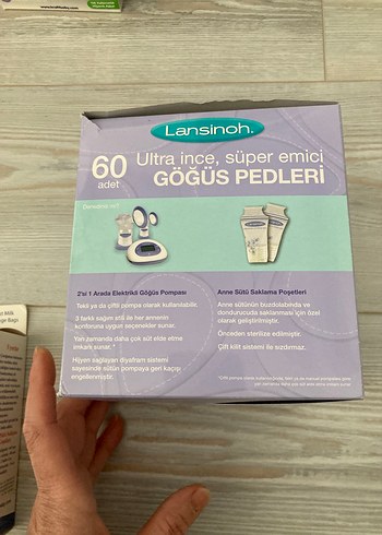 Lansinoh Ultra İnce Süper Emici Göğüs Pedleri 60'lı - Görsel 2