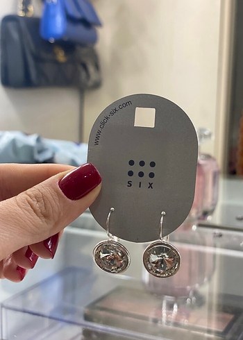 Taşlı Küpe - Görsel 2