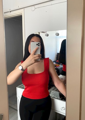 Kırmızı Bluz - Görsel 4